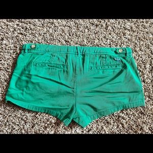 Abercrombie green shorts